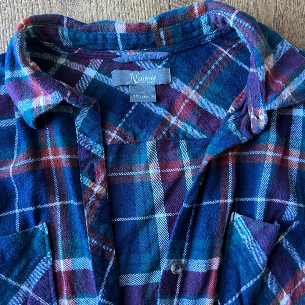 Natural Reflection Flannel View 2